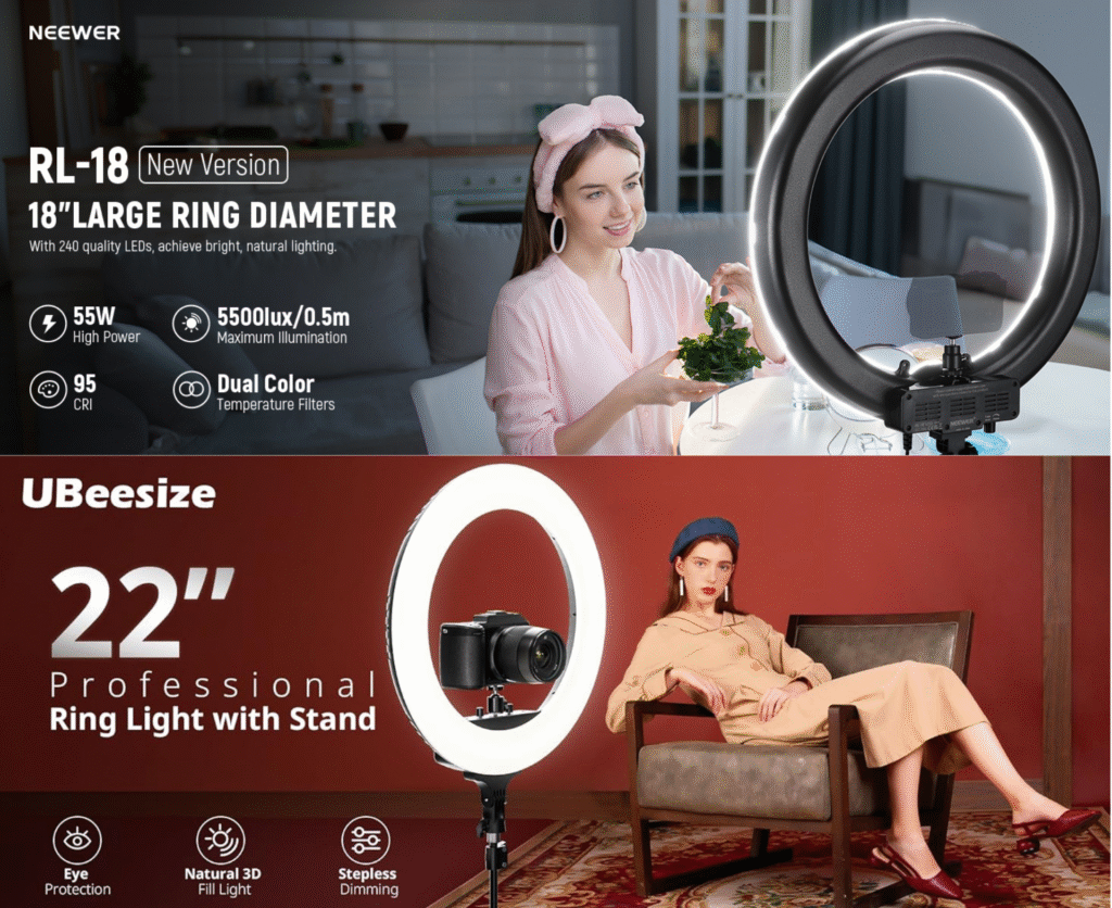 Ring Lights for content Creators